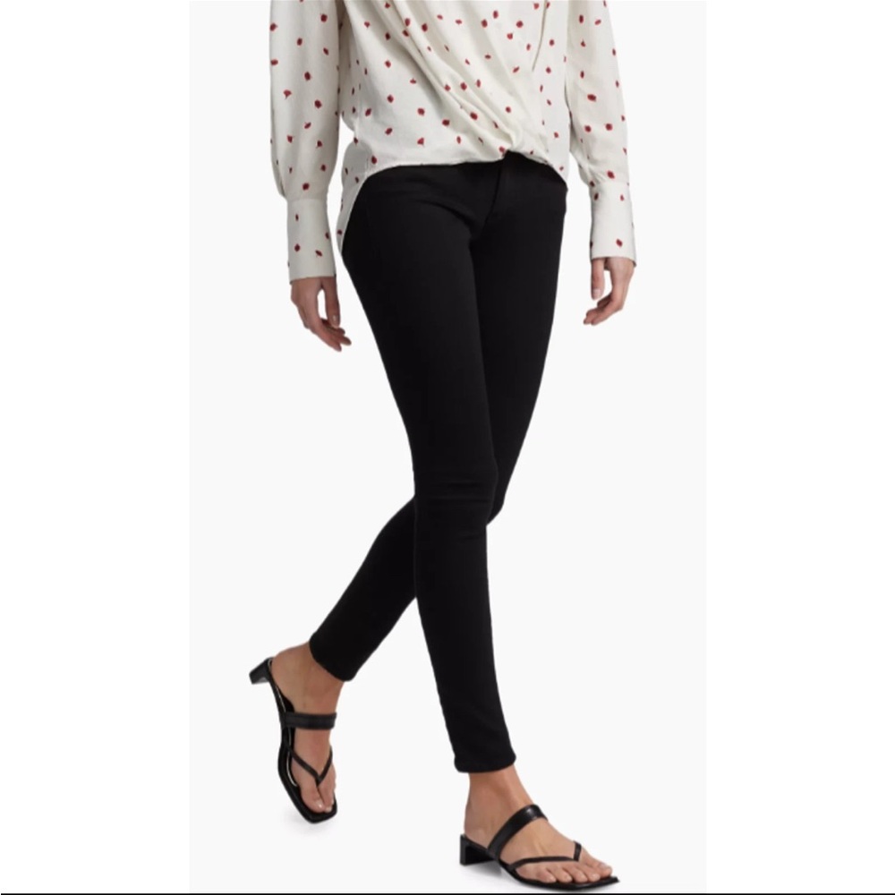 Rag & Bone Cate Black Denim ankle